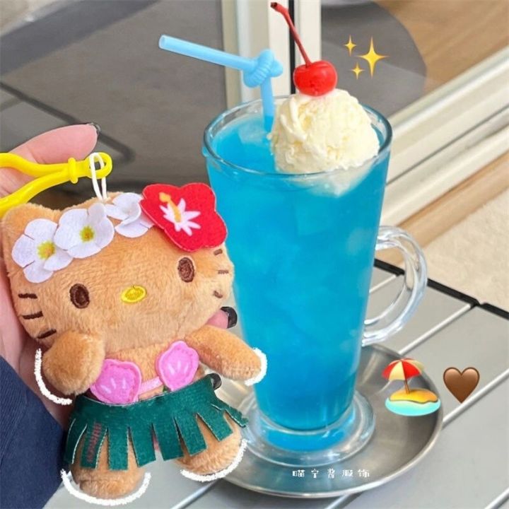 kawaii-hello-kitty-sanrio-plush-toys-anime-doll-skin-color-plushie-toy-hawaiian-collection-cute-y2k-stuffed-room-decoration-gift