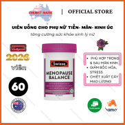 Viên Uống Cho Phụ Nữ Mãn Kinh Úc Swisse Menopause Balance 60 Viên Giảm Bốc