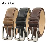 New Fashion Mens Genuine Leather Belts Designer Belt For Man Pin Buckle With Leather Strap Casual Business Dress Male Belts Belts