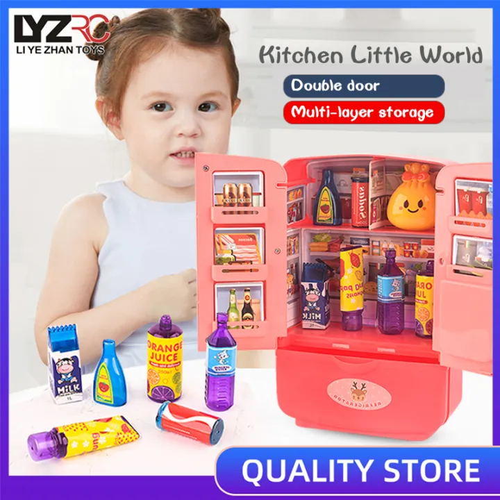 LYZRC Mini Kitchen Set Toy For kids Simulation Kitchen Set And Play