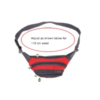 YoReAi Travel Bum Bag Fanny Pack Waist Bag Zipped Outdoor Sports Shoulder Bag Pouch Men Women Waist Packs Ladies Waist Pack