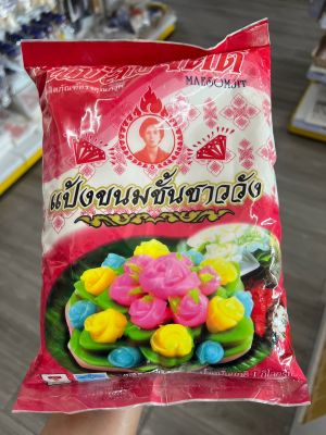 แป้งขนมชั้นชาววัง แม่สมจิตต์ Kanomchan Flour Maesomjit ขนาด 1kg.