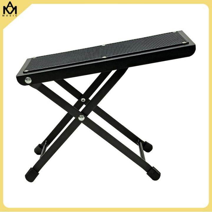 Guitar Foot Rest Folding Metal Guitar Foot Rest Stage AntiSlip Stand 4