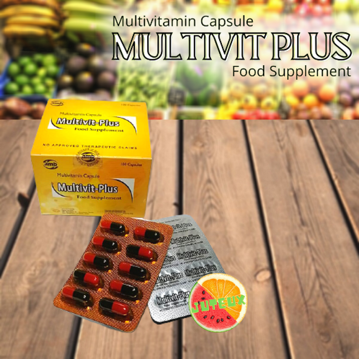 MULTIVIT PLUS, Multivitamins, 100 Capsules | Lazada PH