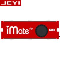 【✴COD✴】 tu884140474 Jeyi พัดลมไอเมต Nvme Ngff M.2ฮีทซิงค์ Ssd แผ่นอลูมิเนียมการนำความร้อนซิลิคอนเวเฟอร์พัดลมทำความเย็นฮีทซิงค์