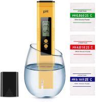 High Accuracy 0-14 PH 0.01 LCD Digital PH Meter WaterTester for Water Food Aquarium Pool Hydroponics Pocket Size PH Tester Inspection Tools