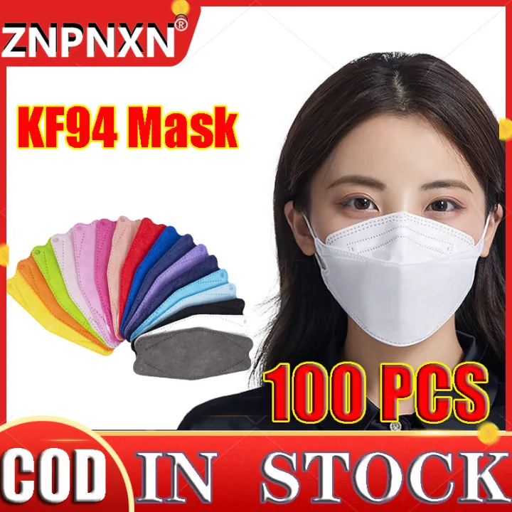 ZNPNXN korean kf94 mask made in korea original face mask kf94 100pcs