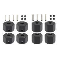 8Pcs 12MM Wheel Hex Hub for 1/10 RC Crawler Axial SCX10 Traxxax Trx4 Tamiya MST RC Car Part,8mm &amp; 10mm