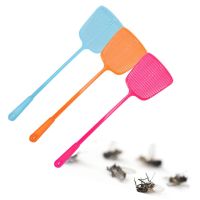 BELLEY Thicken Lightweight Manual Long Handle Fly Trapper Flies Flapper Pest Control Flyswatter Mosquito Swatter Fly Killer