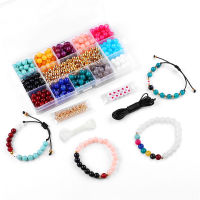 Charm Round Acrylic Spacer Beads Box For DIY Name Bracelet Jewelry Hand Making Accessories Flat Plastic Alphabet Puzzle Bead Set