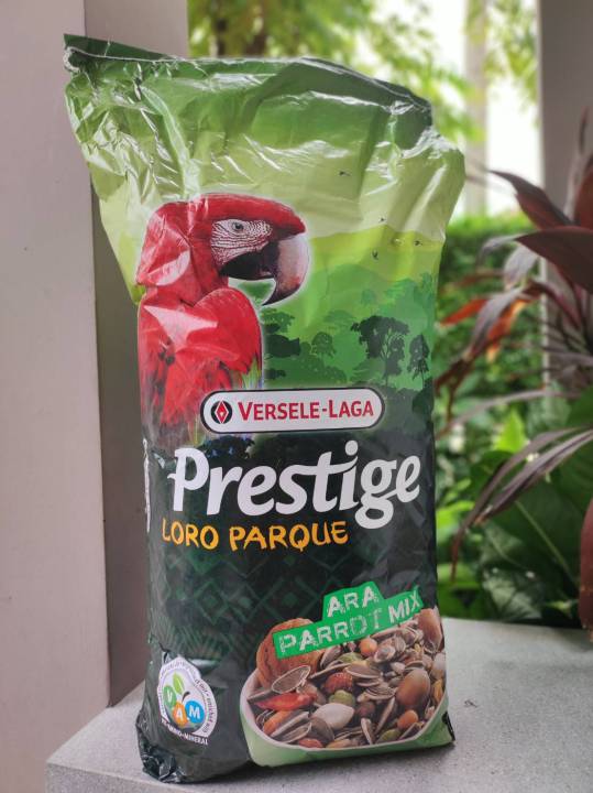 versele-laga-prestige-loro-parque-ara-parrot-mix-ตักแบ่ง-2-kg-อาหารนก-สูตรโลโรพาร์ค-ธัญพืชธรรมชาติ-2-กิโลกรัม-มาคอร์-macaw-โมลูแคน-moluccan-กระตั้ว-cockatoo