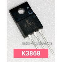 (1ตัว) K3868 , 2SK3868 MOSFET N-Channel 5A 500V TO-220FP อุปกรณ์เครื่องใช้ไฟฟ้า electrical equipment ชิ้นส่วนและอะไหล่วงจรไฟฟ้า Electrical circuit parts and parts แผงวงจรไฟฟ้า circuit board