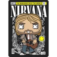 Décor tin sign spot stocks Funny Pop Music Nevermind Kurt Anime Movies Comic Collectible Wall Art，size：20X 30cm