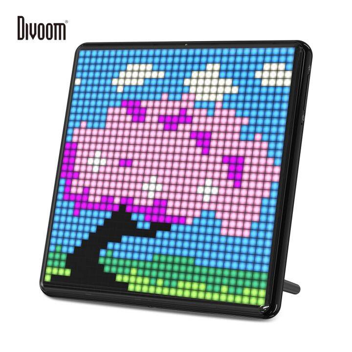 Divoom Pixoo Max Digital Photo Frame With 32*32 Pixel Art Programmable