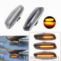 ✧ 2Pcs Dynamic LED Side Marker Lights 12V Flowing Turn Signal Light Blinker For Citroen C3 C4 C5 DS3 DS4 for Peugeot 207 308 3008