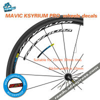 mavic KSYRIUM PRO Road Bike Wheelset stickes decals bicycle Wheel rims stickers width is 10mm Suitable 20-30 rims for two wheel