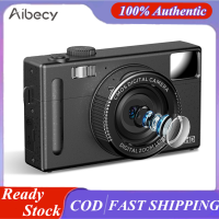 Aibecy กล้องบันทึกวิดีโอกล้องดิจิตอลขนาดกะทัดรัด1080P 48MP 3.0 In-Ch LCD TFT หน้าจอดิจิตอลซูมดิจิตอล16X ป้องกันการสั่นไหวตรวจจับใบหน้าความงามจับรอยยิ้มมีแฟลชแบตในตัวเลนส์สำหรับถ่ายเซลฟีของขวัญคริสต์มาส