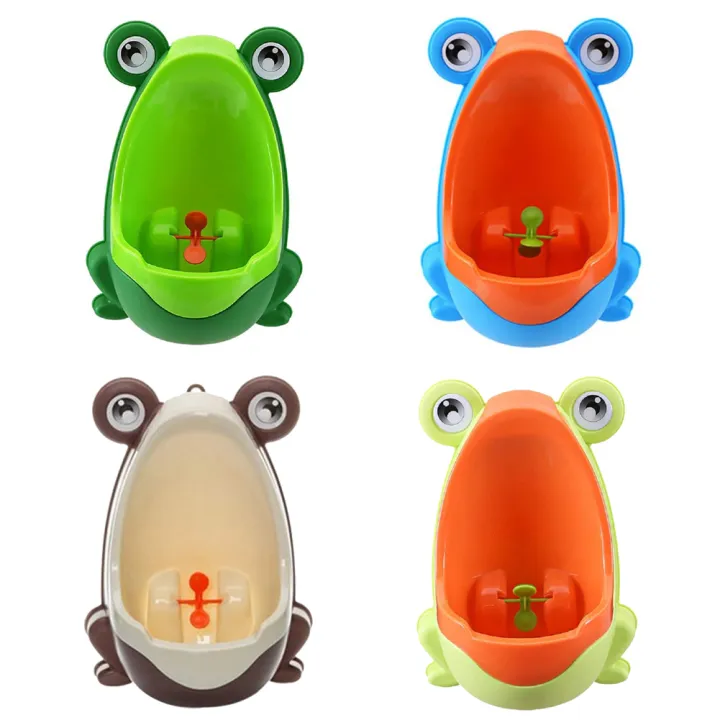 Cartoon Cute Frog Baby Boy Potty Toilet Urinal Kids Toilet Training