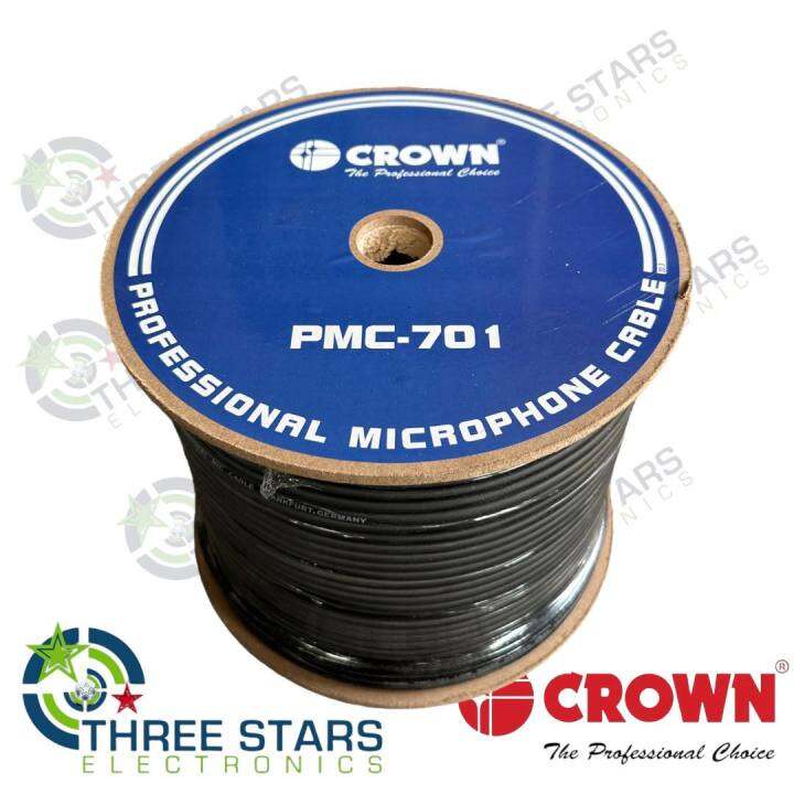 Crown PMC701 Microphone Wire Premum High Grade Cable 1 Roll Lazada PH