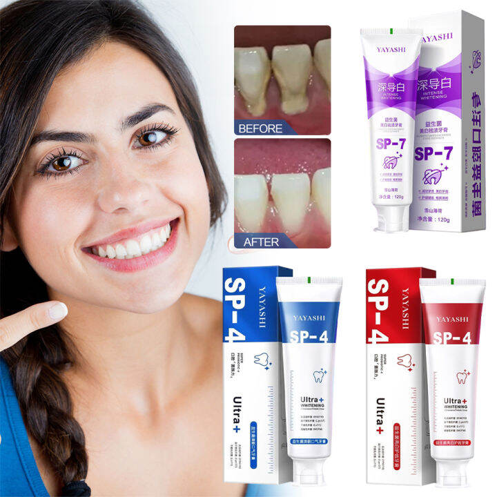 SP4 Toothpaste Brightening & Stain Removing Toothpaste Teeth Whitener