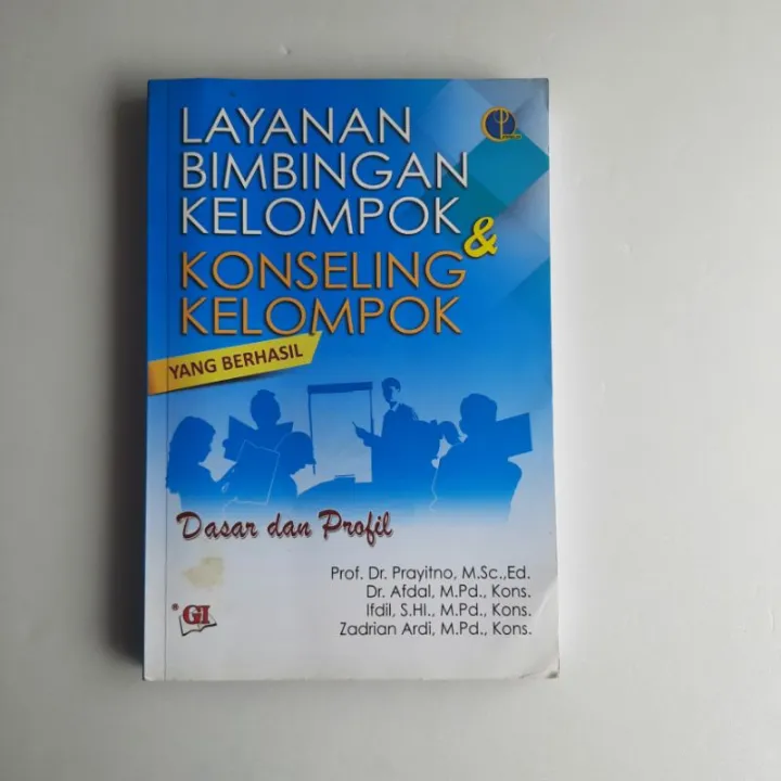 Buku Layanan Bimbingan Kelompok Dan Konseling Kelompok Penerbit Ghalia ...