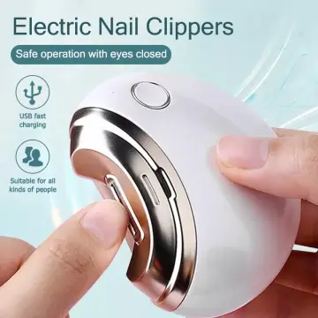 Electric Automatic Nail Clipper: Manicure and Pedicure Nail Trimmer