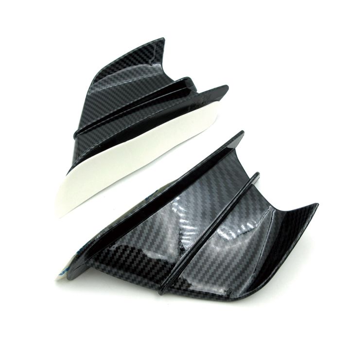 รถจักรยานยนต์-winglet-อากาศพลศาสตร์ปีกชุดสปอยเลอร์สำหรับ-suziki-gsxr-600-750-1000คาวาซากิ-z650-z900ยามาฮ่า-r1-r6-bmw-ฮอนด้า-cbr1000rr