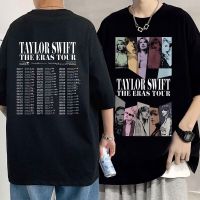 Taylor The Eras Tour T Shirts Aesthetic Streetwear Men Hip Hop Short Sleeve Tees Unisex Harajuku Oversized Loose T-shirt