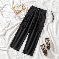 ashion Oversized Pants New High Waist Casual Overalls Trousers