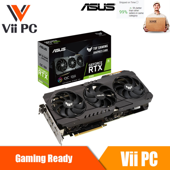 ASUS TUF Gaming NVIDIA GeForce RTX 3080 V2 OC Edition PCIe 4.0 ...