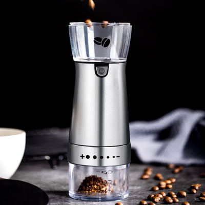 USB Rechargeable Coffee Grinder Mill Portable Electric Coffee Bean Pepper Grinding Device Household Kitchen Tool