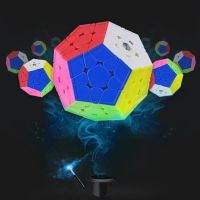 ☃▣✘ tqw198 3x3 Megaminx Magic Cube Third Order Megaminx Dodecahedron Cubes Brain Teaser Twist Puzzle Stickerless Cube