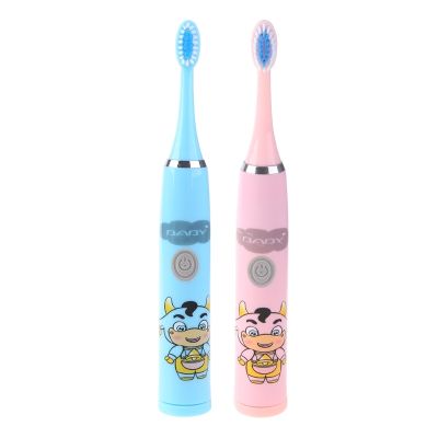 ☋✕▼ Children Ultrasonic Electric Toothbrush For Kids Boys Girls Deciduous Tooth Care 2023