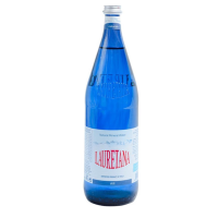 Lauretana Still Blue Glass 1000 ml. 6 bottle เลาว์เรตาน่า น้ำแร่ ขวดฟ้า 1000 มล. 6 ขวด