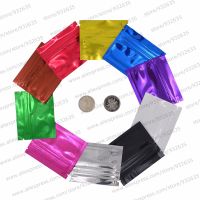 【DT】 hot  3x2.5 (7.5x6.5cm) Small Pouch Zipper Seal Bag Multicolor Mylar Zip lock Bags Packaging Sample Sack Pouch
