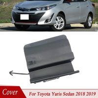 ชุดแต่งรถแอลเทรลเลอร์แผ่นครอบตะขอลากจูง1ชิ้นรถยนต์ Toyota Yaris ซีดาน2018 2019ฝาครอบกันชนด้านหน้าสำหรับรถยนต์