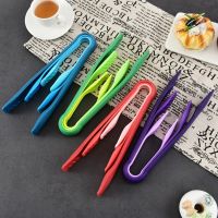 【jw】✽﹍  Food Tongs Silicone Non-slip Clip Clamp BBQ Salad Tools Grill Accessories Accesorios De Cocina