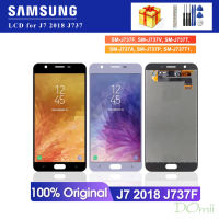 จอ LCD แบบดั้งเดิมสำหรับ Samsung Galaxy J7 2018 J737 J737A LCD J737P J737V J737T แผงหน้าจอทัชสกรีนจอแสดงผล LCD แบบสัมผัสหน้าจอ