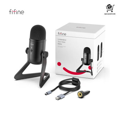 ไมโครโฟน FIFINE - USB Microphone (K678) - รับประกันศูนย์ไทย กทม. หากต้องการสินค้าด่วนทักแชท