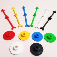 【cw】 12PCS Length 100mm Arrow Plastic Pawn/Chess For Board Game Card Games DTY Accessories 6 Colors ！