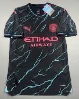 เสื้อแมนเชสเตอร์ซิตี้เยือน เกรดplayer 23/24 (ManchesterCity Away Player 2023/24) Top Quality