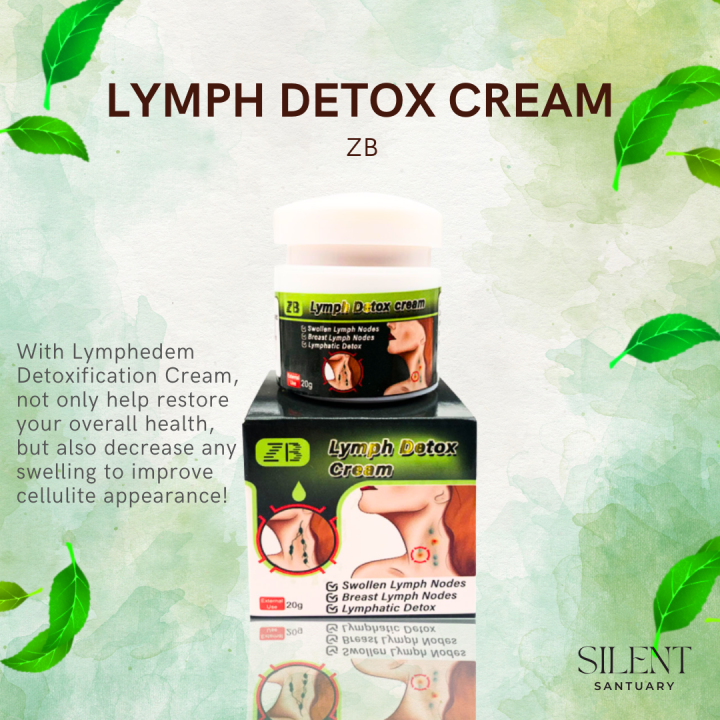 Zb Lymphatic Detox Cream Lymph Node Removal Cream For Lymph Eliminating Node Drainage Neck Lymph 7420