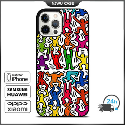 Keith Haring 10 Phone Case for iPhone 14 Pro Max / iPhone 13 Pro Max / iPhone 12 Pro Max / XS Max / Samsung Galaxy Note 10 Plus / S22 Ultra / S21 Plus Anti-fall Protective Case Cover
