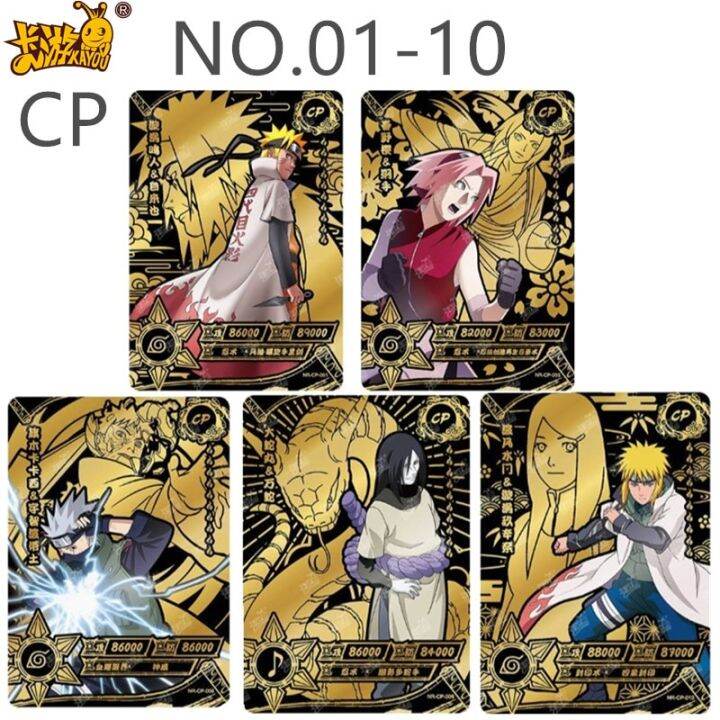 KAYOU Naruto Black CP Card Uzumaki Naruto Uchiha Obito Orochimaru ...