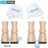 【2023】1คู่เจล Orthopedic Insoles รองเท้าแทรก Medial &amp; Lateral Heel Wedge Lift ซิลิโคน Pads Corrective Ox Type Leg สำหรับผู้หญิงผู้ชาย