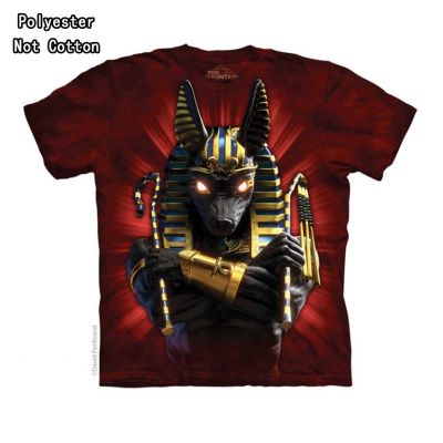 Anubis Soldier Adult T-Shirt Ancient Egyptian Mythology Battle Pharoah Mountain