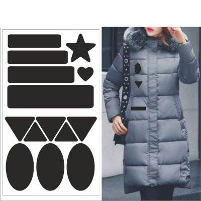 【YF】✺❏  Rectangle Triangle Oval Adhesive Patches Down Jackets Repair Raincoat Umbrel Tent Stickers