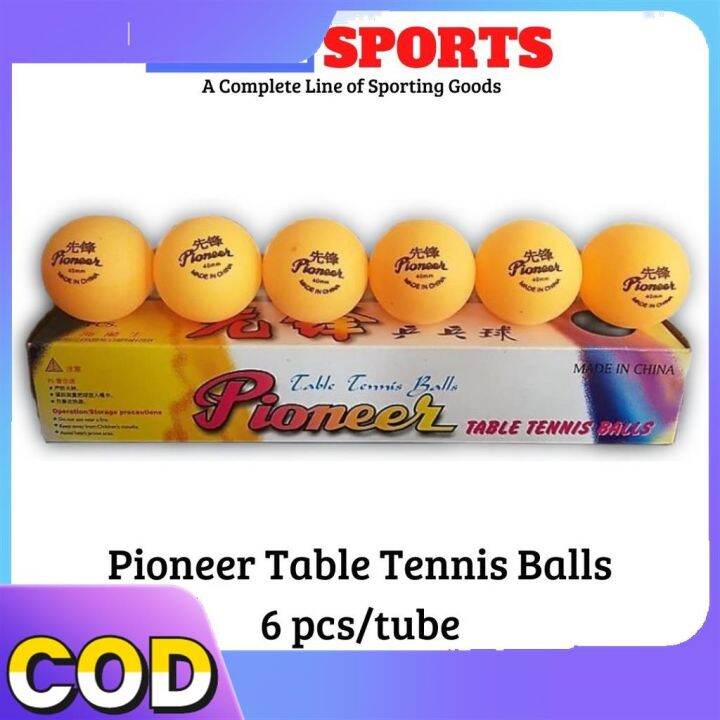 【🥇2023】 MR2 Table Tennis Ping Pong Balls 6 pcs/tube Lazada PH