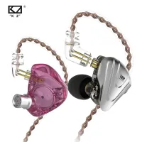 KZ ZSX Terminator 5BA + 1DD 12หน่วยไฮบริดหูฟังแบบ In-Ear ไฮไฟหูฟังโลหะเพลงกีฬา KZ ZS10 PRO AS12 AS16 ZSN PRO DM7 C12