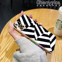 Chenyyyka เคส A70s ปลอกสำหรับ Samsung กาแลคซี A71 4G ลายการ์ตูนแนวแฟชั่นดีไซน์ใหม่เคสมือถือซิลิโคนชุบหรูหราเคสนิ่มฝาปิดเลนส์ปกป้องกล้องแบบเต็มรูปแบบ